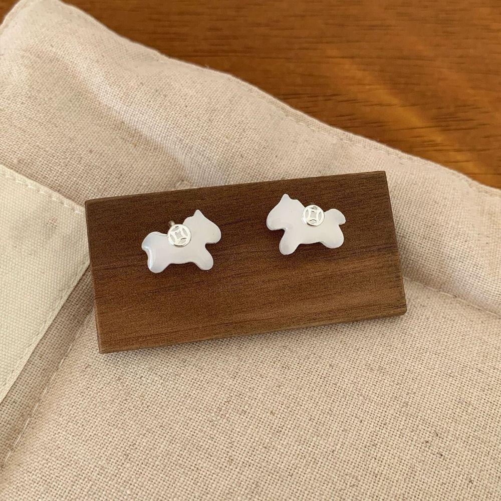 Cute Horse Stud Earrings Good Luck New Year Earrings Mini Zodiac Pony Earrings Woman срібний
Cute Horse Stud Earrings Good Luck New Year Earrings Mini Zodiac Pony Earrings Woman срібний