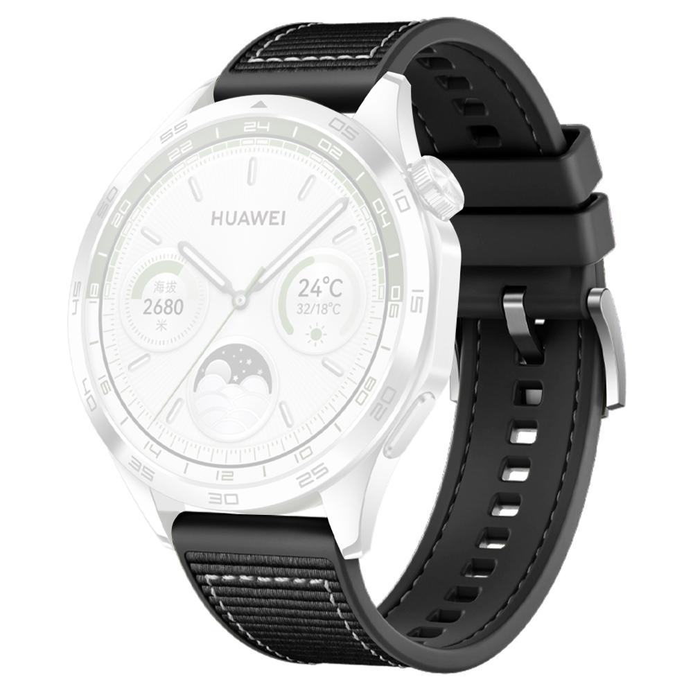Для Huawei Watch GT 4/GT 3/GT 2 46mm Ремінець для годинника 22mm Нейлоновий з силіконовим покриттям Ремінець Заміна Black
Для Huawei Watch GT 4/GT 3/GT 2 46mm Ремінець для годинника 22mm Нейлоновий з силіконовим покриттям Ремінець Заміна Black