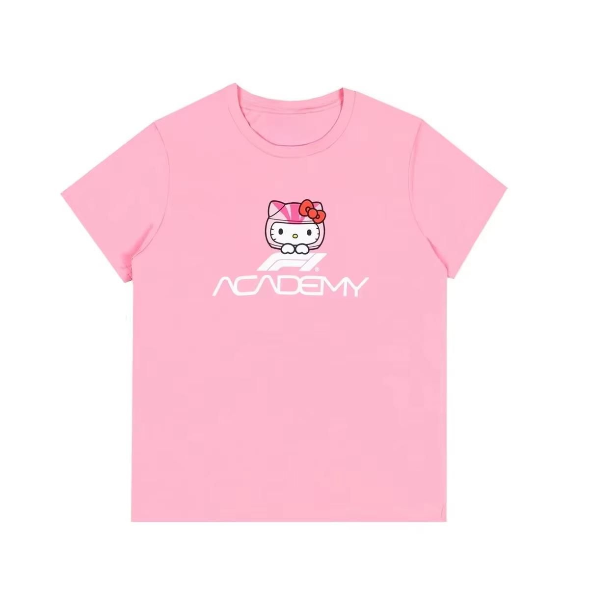 2026 Summer Hot Pink Hello of Helmet Kitty Cotton Printed Tshirts Adult Parentchild Outfit Coat S
2026 Summer Hot Pink Hello of Helmet Kitty Cotton Printed Tshirts Adult Parentchild Outfit Coat S