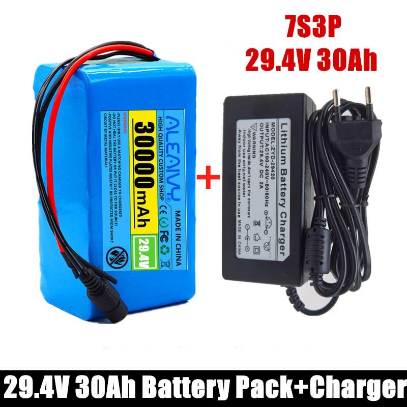24v 30ah 7s3p 18650 Battery Lithium Battery 24v 30000mah Electric Bicycle Moped Electric Lithium Ion Battery Pack +2a Charger
24v 30ah 7s3p 18650 Battery Lithium Battery 24v 30000mah Electric Bicycle Moped Electric Lithium Ion Battery Pack +2a Charger