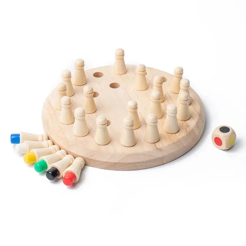Wooden Memory Match Stick Chess Color Game Board Puzzles Montessori Educational Toy Cognitive Ability Learning Toys For Children
Wooden Memory Match Stick Chess Color Game Board Puzzles Montessori Educational Toy Cognitive Ability Learning Toys For Children