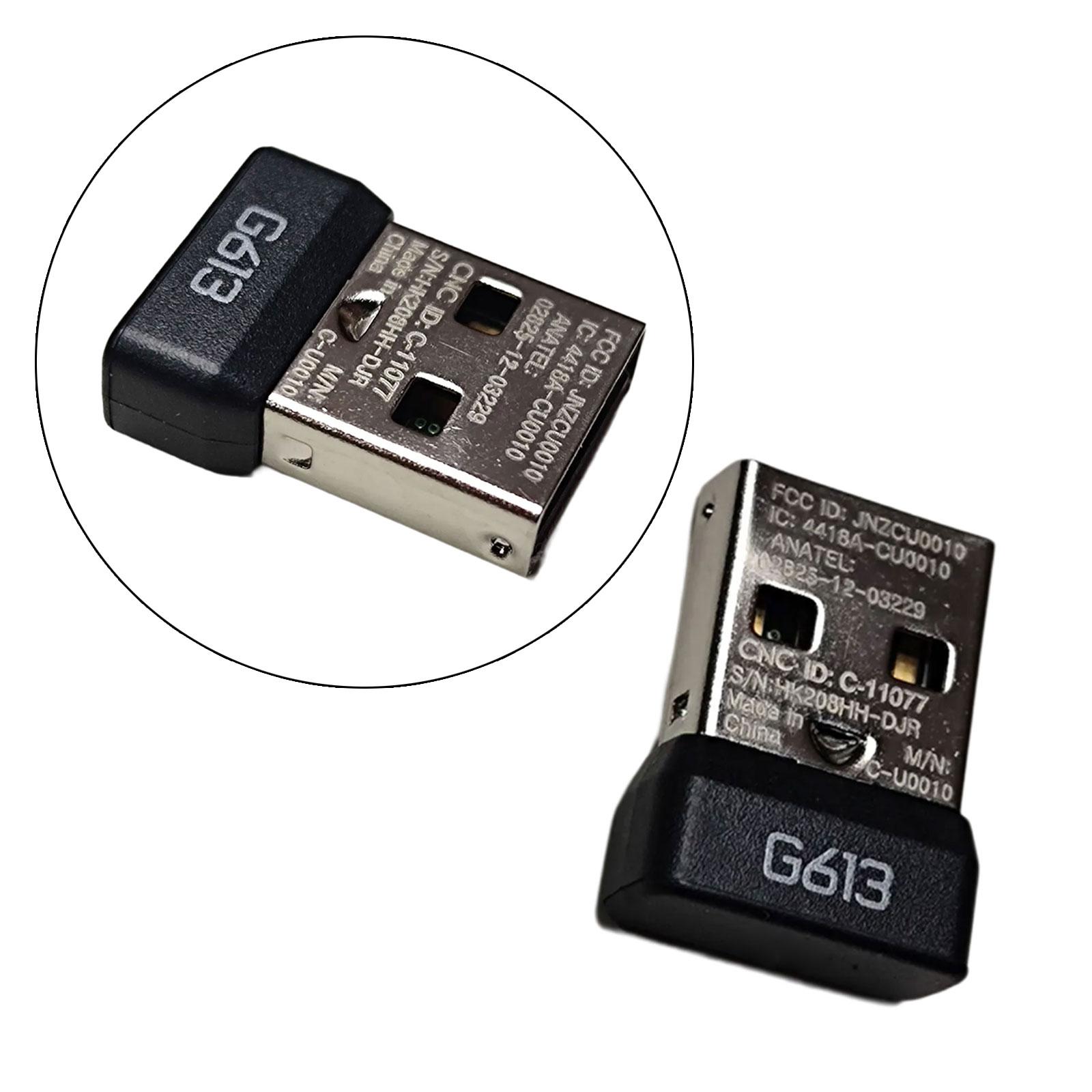 Адаптер USB-ключа, приймач клавіатури для бездротового роз’єму клавіатури Logitech G613
Адаптер USB-ключа, приймач клавіатури для бездротового роз’єму клавіатури Logitech G613