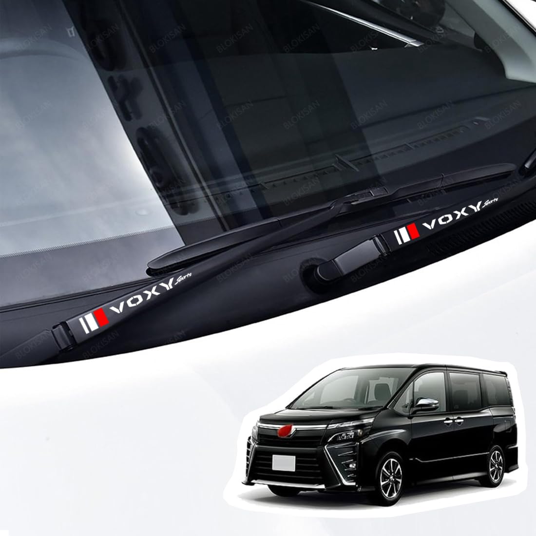 Комплект из 4 наклеек Voxy, 80-я серия 90-я серия, Для всех серий, Дворник, Боковая Voxy чёрный
Комплект из 4 наклеек Voxy, 80-я серия 90-я серия, Для всех серий, Дворник, Боковая Voxy чёрный