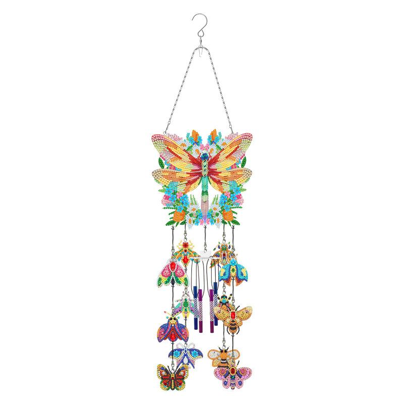 Алмазное искусство колокольчиков Suncatcher Art Wind Chime Kit двухстороннее 5D подвесное украшение в виде бабочки для
Алмазное искусство колокольчиков Suncatcher Art Wind Chime Kit двухстороннее 5D подвесное украшение в виде бабочки для