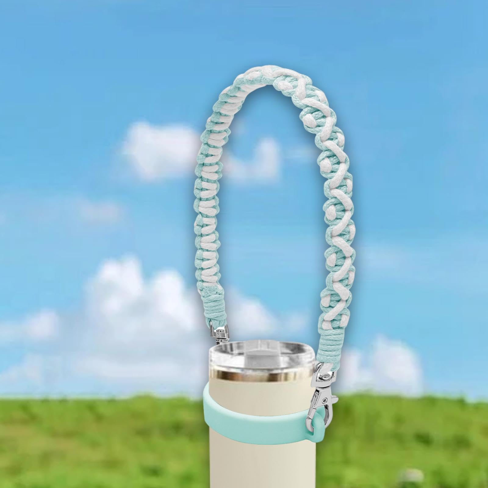 Water Bottle Treatment, Hand woven lanyard water bottle with carrier, holder and strap compatible water bottle accessories розовый
Water Bottle Treatment, Hand woven lanyard water bottle with carrier, holder and strap compatible water bottle accessories розовый