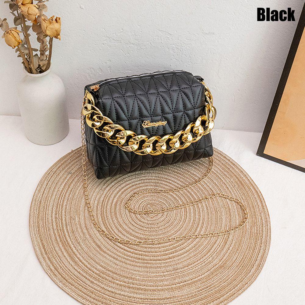 Fashion Women Girls Shoulder Bags Chain Handbags PU Leather Female Large Capacity Casual Crossobdy Clutch Purse чёрный
Fashion Women Girls Shoulder Bags Chain Handbags PU Leather Female Large Capacity Casual Crossobdy Clutch Purse чёрный