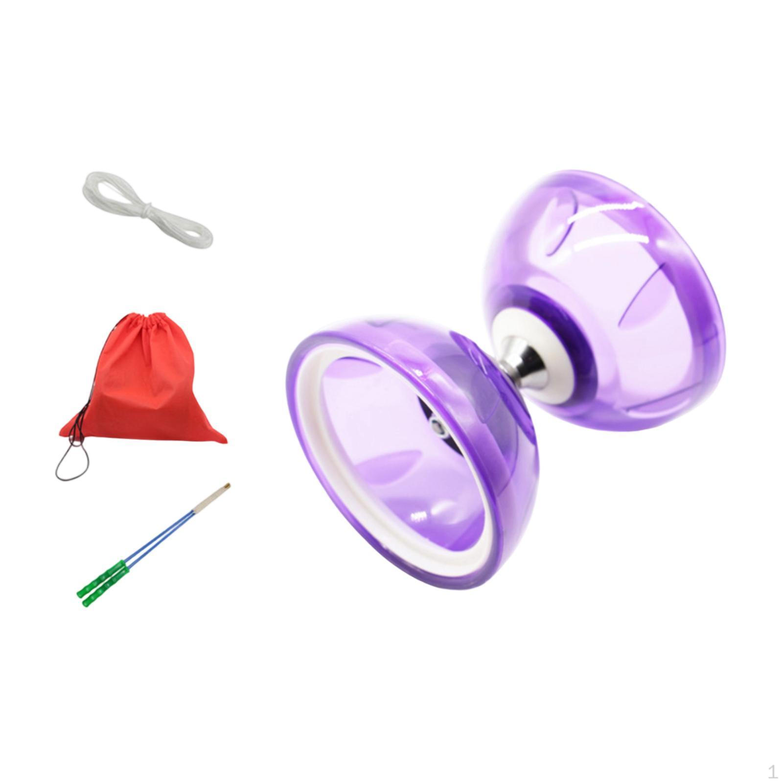 Китайское йо-йо Диаболо Набор Аксессуары 3 Подшипника Игрушка для жонглирования для Детей Начинающих Сообщество фиолетовый
Китайское йо-йо Диаболо Набор Аксессуары 3 Подшипника Игрушка для жонглирования для Детей Начинающих Сообщество фиолетовый
