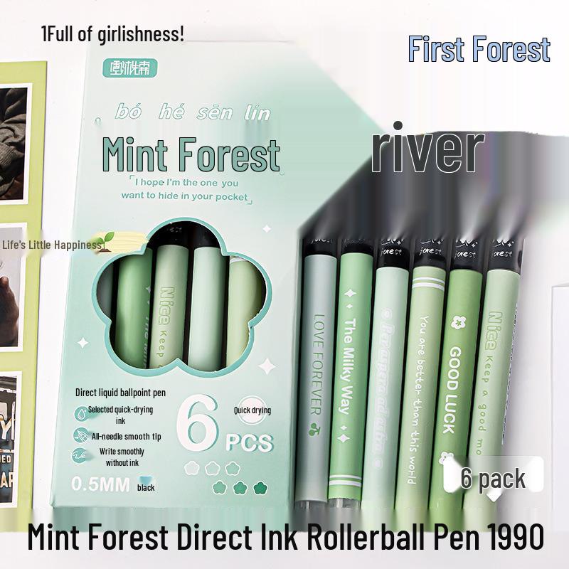 Morandi Series 0.5mm Black Rollerball Pen: Quick-Drying, Smooth Needle Tip, Boxed 0.5mm
Morandi Series 0.5mm Black Rollerball Pen: Quick-Drying, Smooth Needle Tip, Boxed 0.5mm