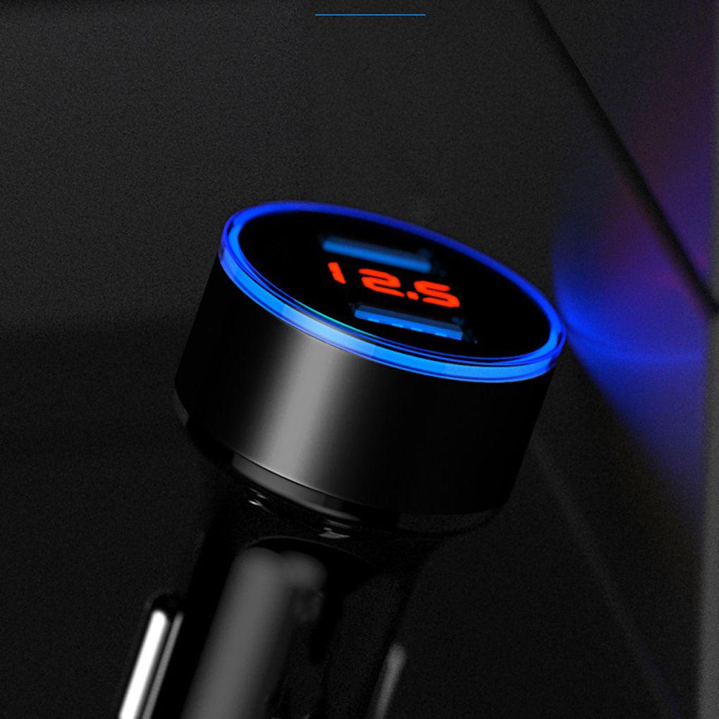Car Charger 5V 3.1A Quick Charge Dual USB Port LED Display Cigarette Lighter Phone Adapter
Car Charger 5V 3.1A Quick Charge Dual USB Port LED Display Cigarette Lighter Phone Adapter