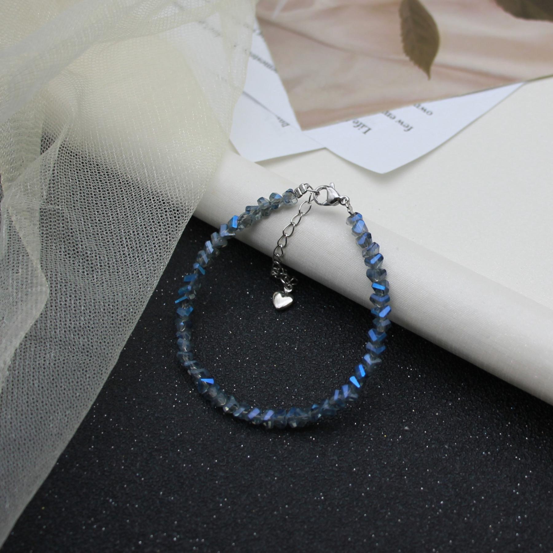 Vacuum Crystal Beaded Necklace Collar Chain Shimmering Pendant Jewelry for Women Elegant Lightweight Design Durable Construction One Size
Vacuum Crystal Beaded Necklace Collar Chain Shimmering Pendant Jewelry for Women Elegant Lightweight Design Durable Construction One Size