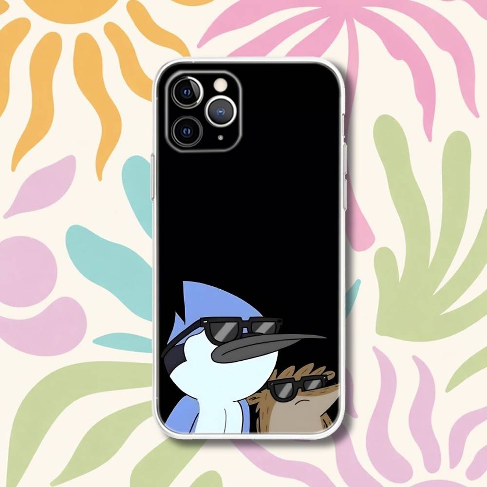 The R-Regular Show Cartoon Transparent Phone Case For iPhone 17,13,15,12,11,14,16 Pro Max Mini 7,8 Plus SE4,17E Air Fundas iPhone17air
The R-Regular Show Cartoon Transparent Phone Case For iPhone 17,13,15,12,11,14,16 Pro Max Mini 7,8 Plus SE4,17E Air Fundas iPhone17air