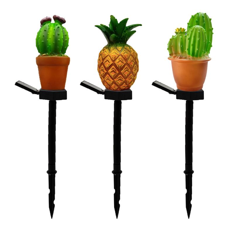 Outdoor Led Solar Ground Plug Lamp Ip44 Waterproof Imitation Pineapple Cactus Landscape Garden Light
Outdoor Led Solar Ground Plug Lamp Ip44 Waterproof Imitation Pineapple Cactus Landscape Garden Light