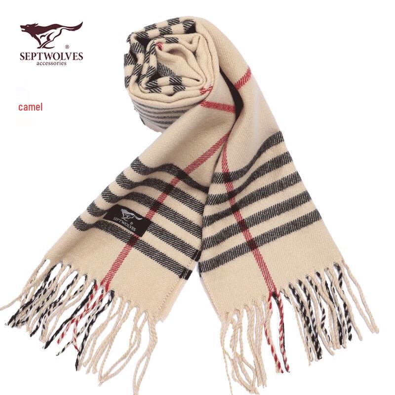 Мужской зимний теплый акриловый шарф Septwolves
Мужской зимний теплый акриловый шарф Septwolves