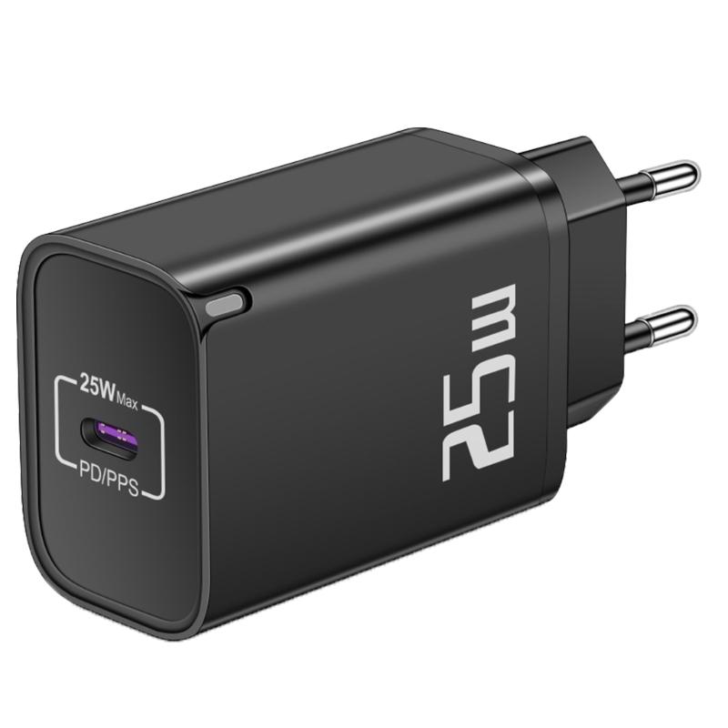 Quickly Charge 25W USB C Charger Type C PD Wall Charger for Fast Charging Travel Friendly Wall Plugs AC100-240 V 50-60Hz чорний
Quickly Charge 25W USB C Charger Type C PD Wall Charger for Fast Charging Travel Friendly Wall Plugs AC100-240 V 50-60Hz чорний