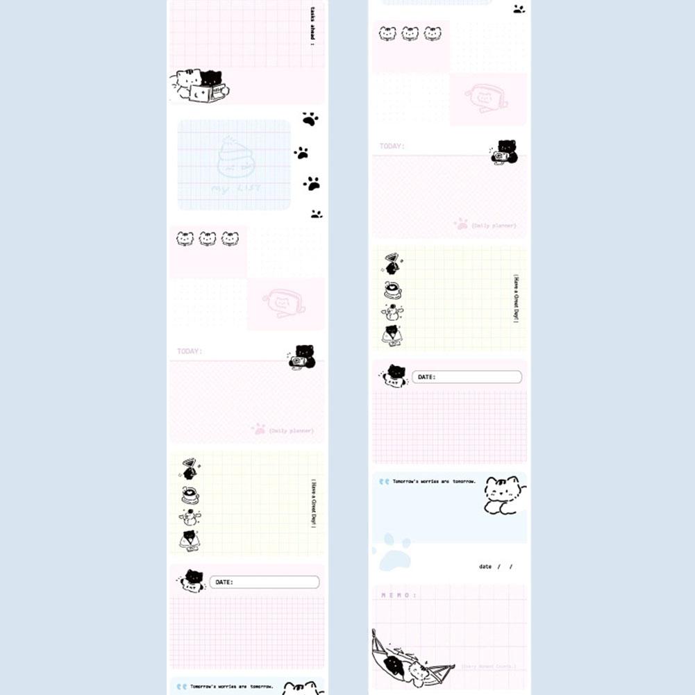60mm * 2m Kawaii black and white kitten note tape DIY handmade scrapbooking material aesthetic stationery supplies рожевий
60mm * 2m Kawaii black and white kitten note tape DIY handmade scrapbooking material aesthetic stationery supplies рожевий
