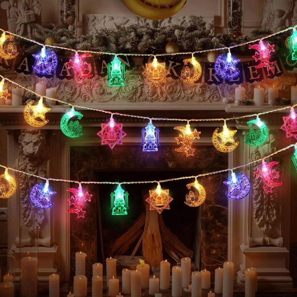 Castle Lantern Led Lights String 1.5M 10LED Garland Lights New Festival Lamp Ramadan Kareem Style 8
Castle Lantern Led Lights String 1.5M 10LED Garland Lights New Festival Lamp Ramadan Kareem Style 8