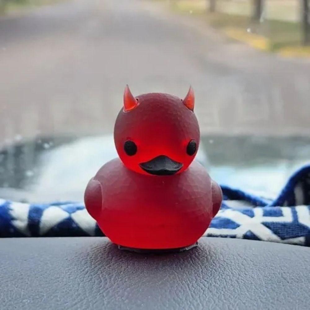 Duck Ornament Lil Devil Ducky Devil Elements Goth Duck Statue Creative Cute Duck Figurines Gift червоний
Duck Ornament Lil Devil Ducky Devil Elements Goth Duck Statue Creative Cute Duck Figurines Gift червоний