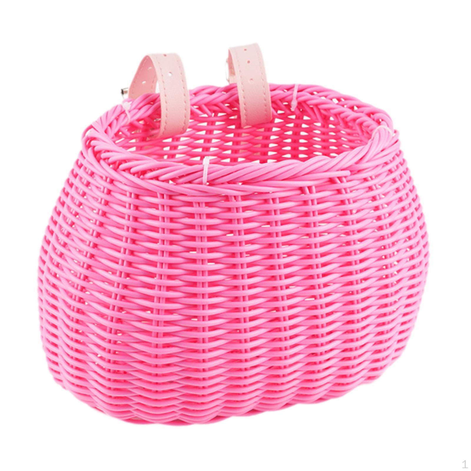 Bicycle Basket for Kids, Basket, Multifunctional Decor Handlebar рожевий
Bicycle Basket for Kids, Basket, Multifunctional Decor Handlebar рожевий