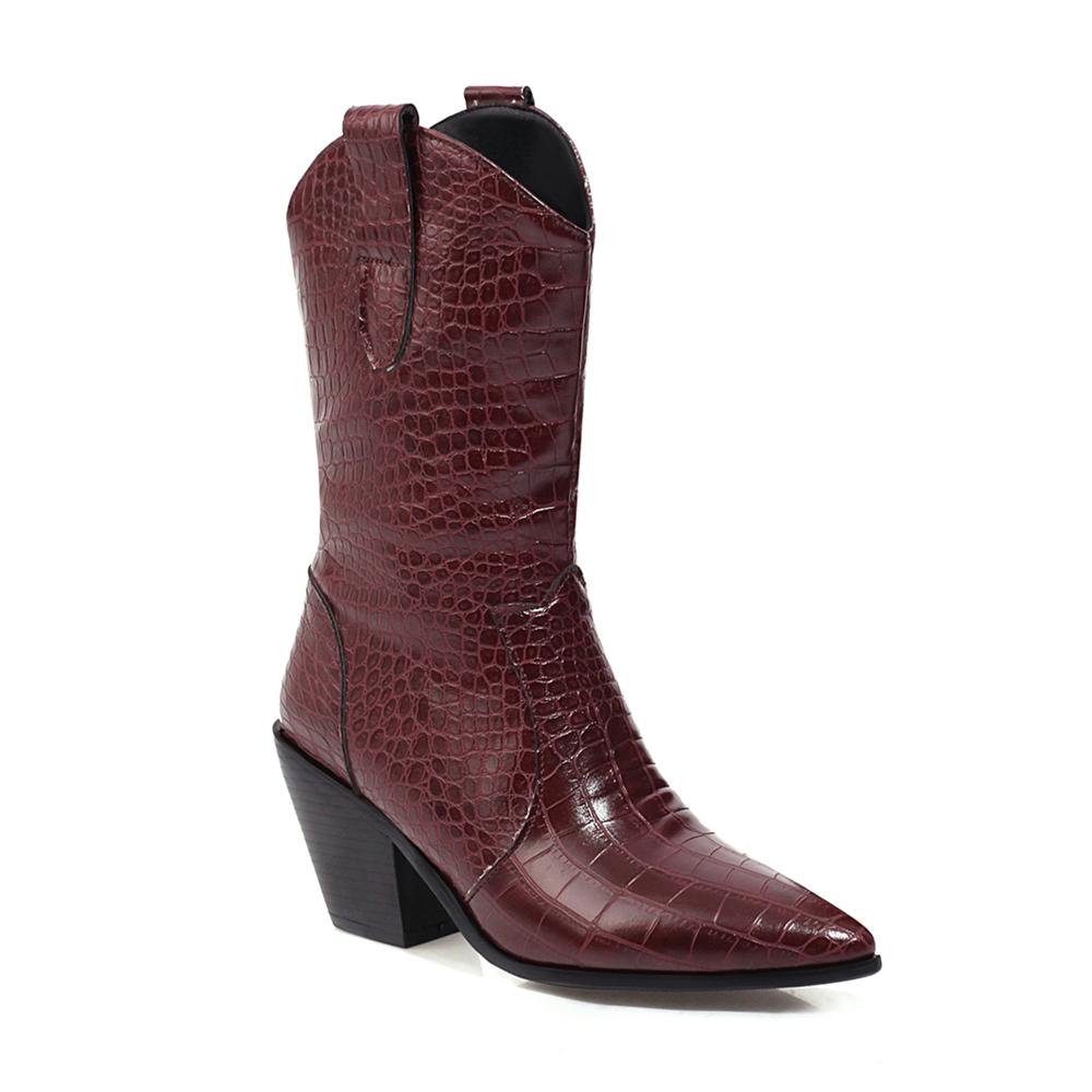 Autumn Faux Leather Cowboy Ankle Boots Women Wedge High Heel Booties Chunky Snake Print Western Cowgirl Boats Yellow White 35
Autumn Faux Leather Cowboy Ankle Boots Women Wedge High Heel Booties Chunky Snake Print Western Cowgirl Boats Yellow White 35