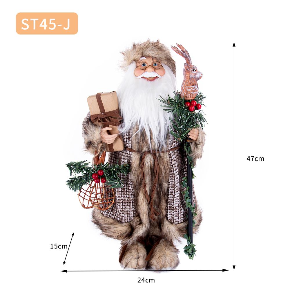 Woodland Reindeer Staff Santa Claus Figurine
Woodland Reindeer Staff Santa Claus Figurine