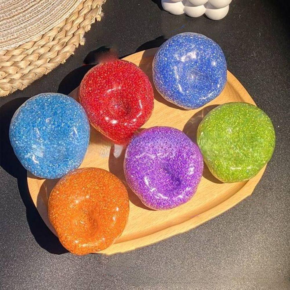 Simulation TPR Crystal Ball Transparent Slow Rebound Toy Hand Made Ball Pinch Toy Office Workers світло-синій колір
Simulation TPR Crystal Ball Transparent Slow Rebound Toy Hand Made Ball Pinch Toy Office Workers світло-синій колір