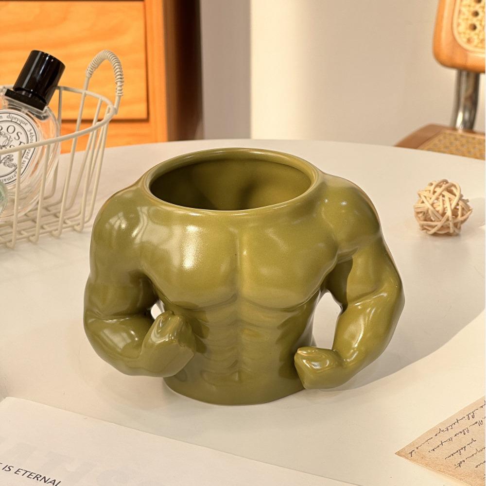 Male cup muscle cup ceramic mug creative personality water cup coffee cup ceramic cup boys large capacity cup 301-400ml
Male cup muscle cup ceramic mug creative personality water cup coffee cup ceramic cup boys large capacity cup 301-400ml