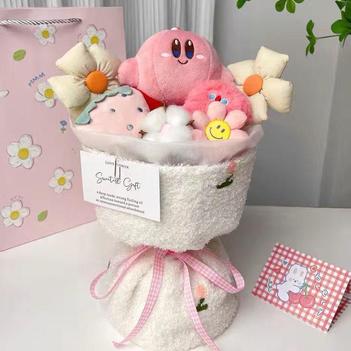 Kirby Plush Bouquet - Cute Birthday or Christmas Gift for Women, Girlfriend, or Best Friend
Kirby Plush Bouquet - Cute Birthday or Christmas Gift for Women, Girlfriend, or Best Friend
