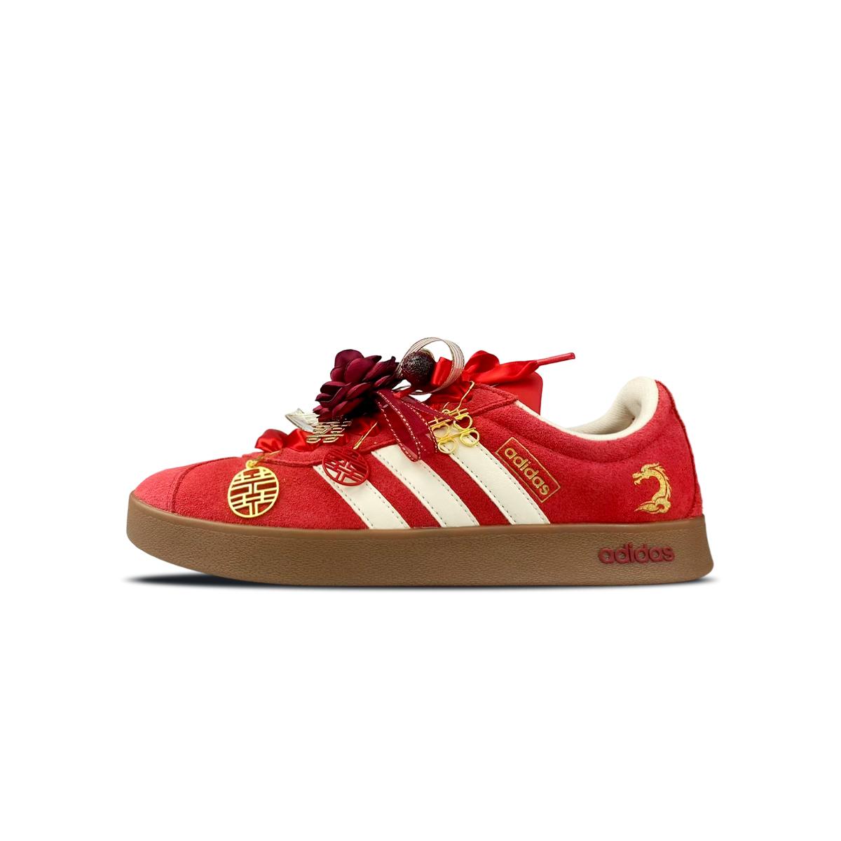 Adidas Vl Court Classic BNK Dragon Seal And Phoenix Rhythm Abrasion Resistant Low top Skateboard Shoes Men s KK3774(Team40-) 42
Adidas Vl Court Classic BNK Dragon Seal And Phoenix Rhythm Abrasion Resistant Low top Skateboard Shoes Men s KK3774(Team40-) 42