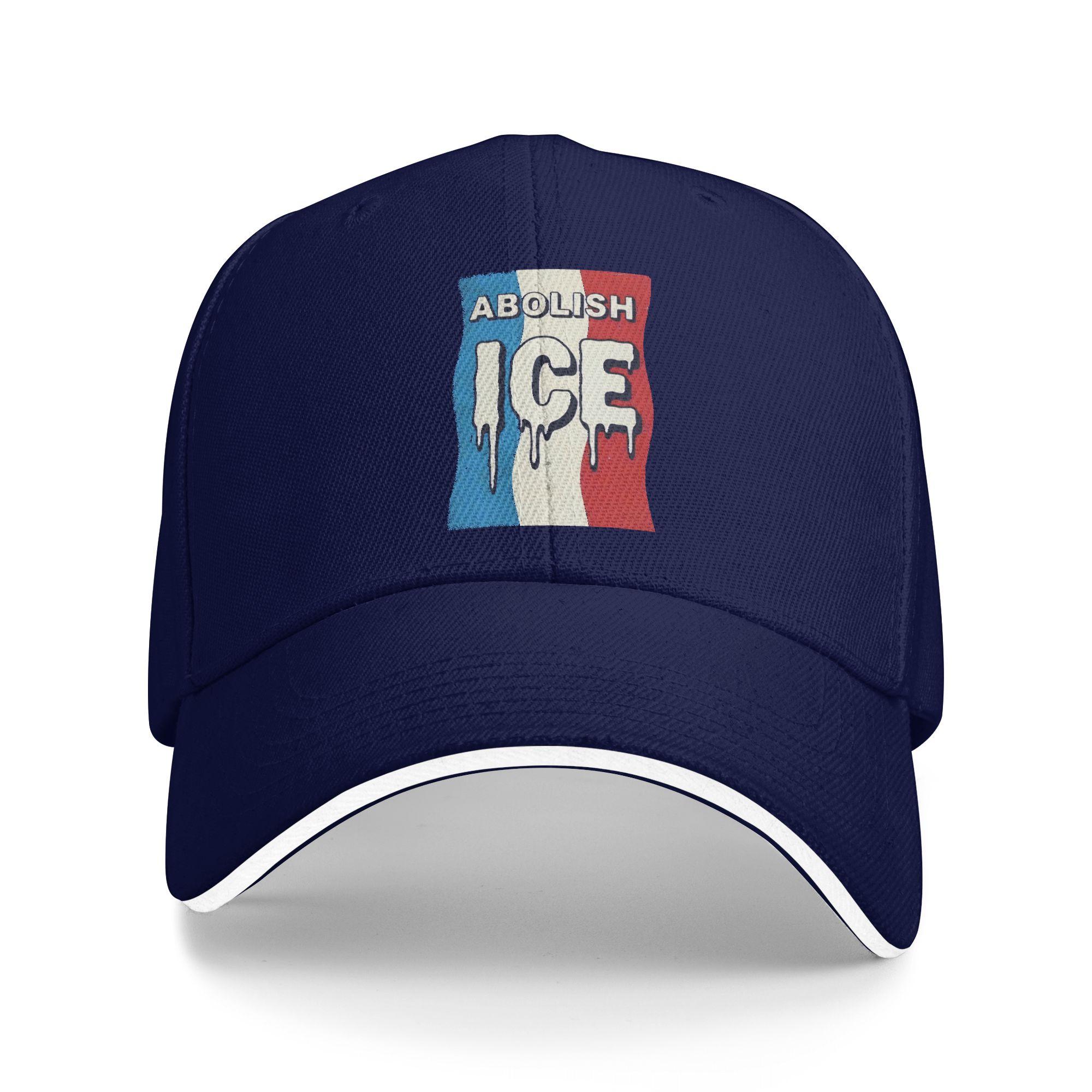 Summer Casual Baseball Cap Abolish Ice Anti ICE Running Hippie Trucker Hat For Couple Women Sun Viso Fitted Retro Baseball Caps As Picture темно-синий
Summer Casual Baseball Cap Abolish Ice Anti ICE Running Hippie Trucker Hat For Couple Women Sun Viso Fitted Retro Baseball Caps As Picture темно-синий