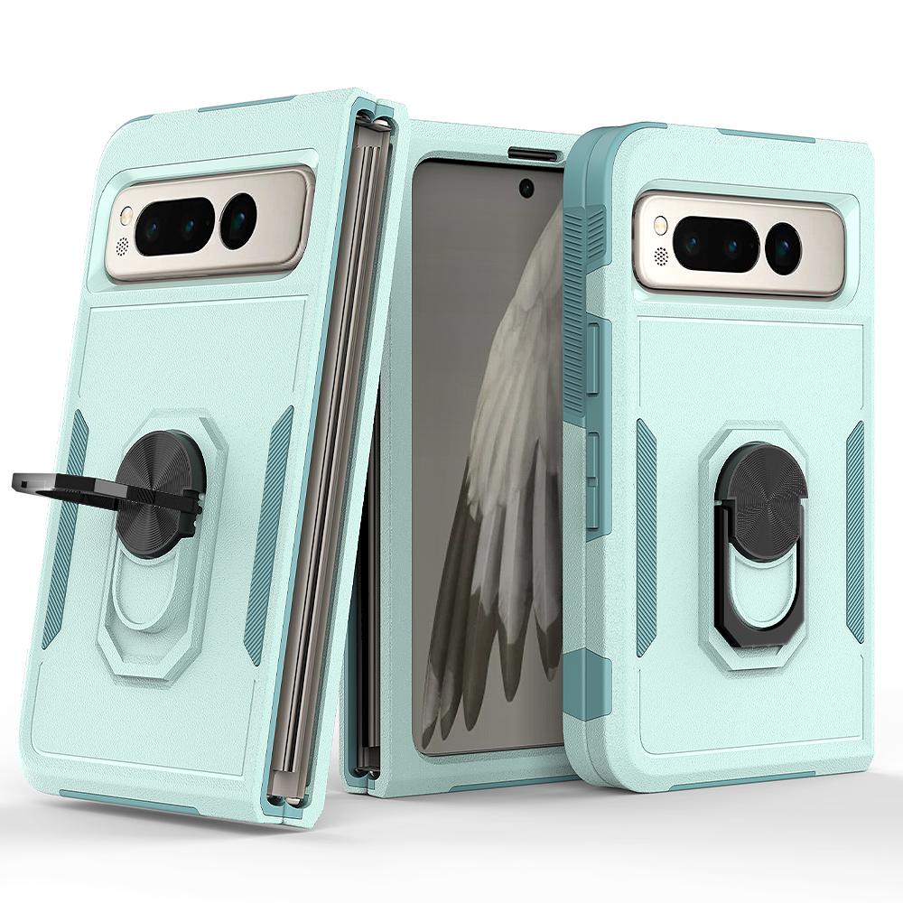 Shockproof Case for Google Pixel Fold Ring Kickstand Cover PC+TPU Hybrid Phone Case Mint Green
Shockproof Case for Google Pixel Fold Ring Kickstand Cover PC+TPU Hybrid Phone Case Mint Green
