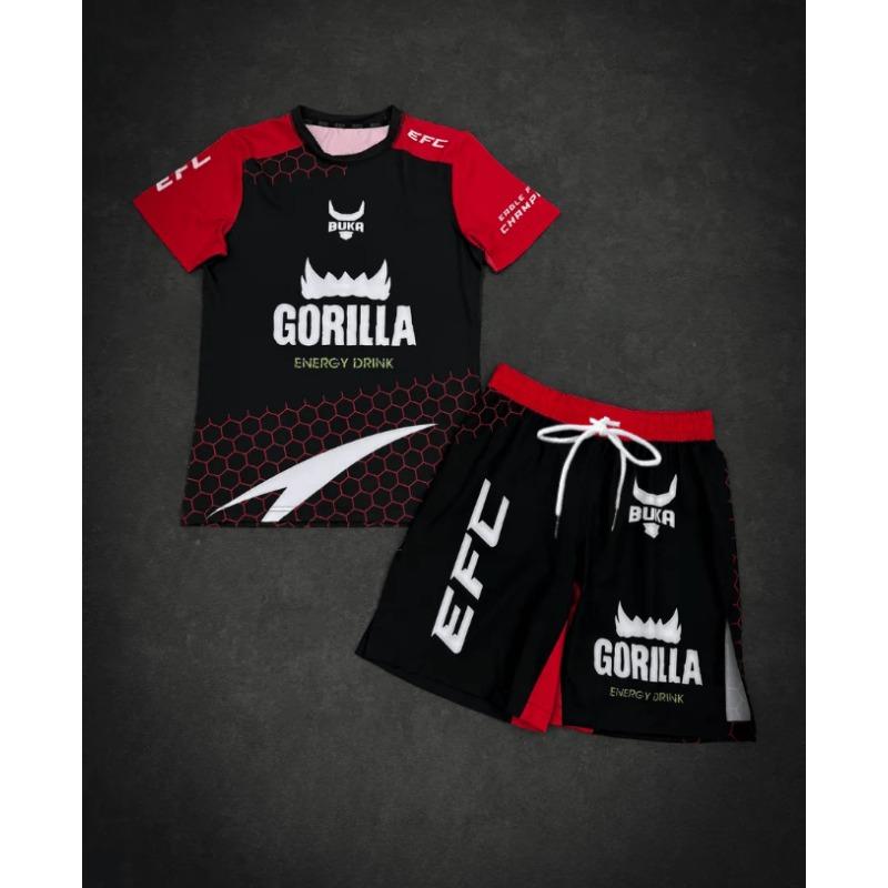 Boxing Fitness Breathable 3D Printed Sport Top and Shorts Set for Men and Women, Combat Training, Short Sleeves 6XL
Boxing Fitness Breathable 3D Printed Sport Top and Shorts Set for Men and Women, Combat Training, Short Sleeves 6XL