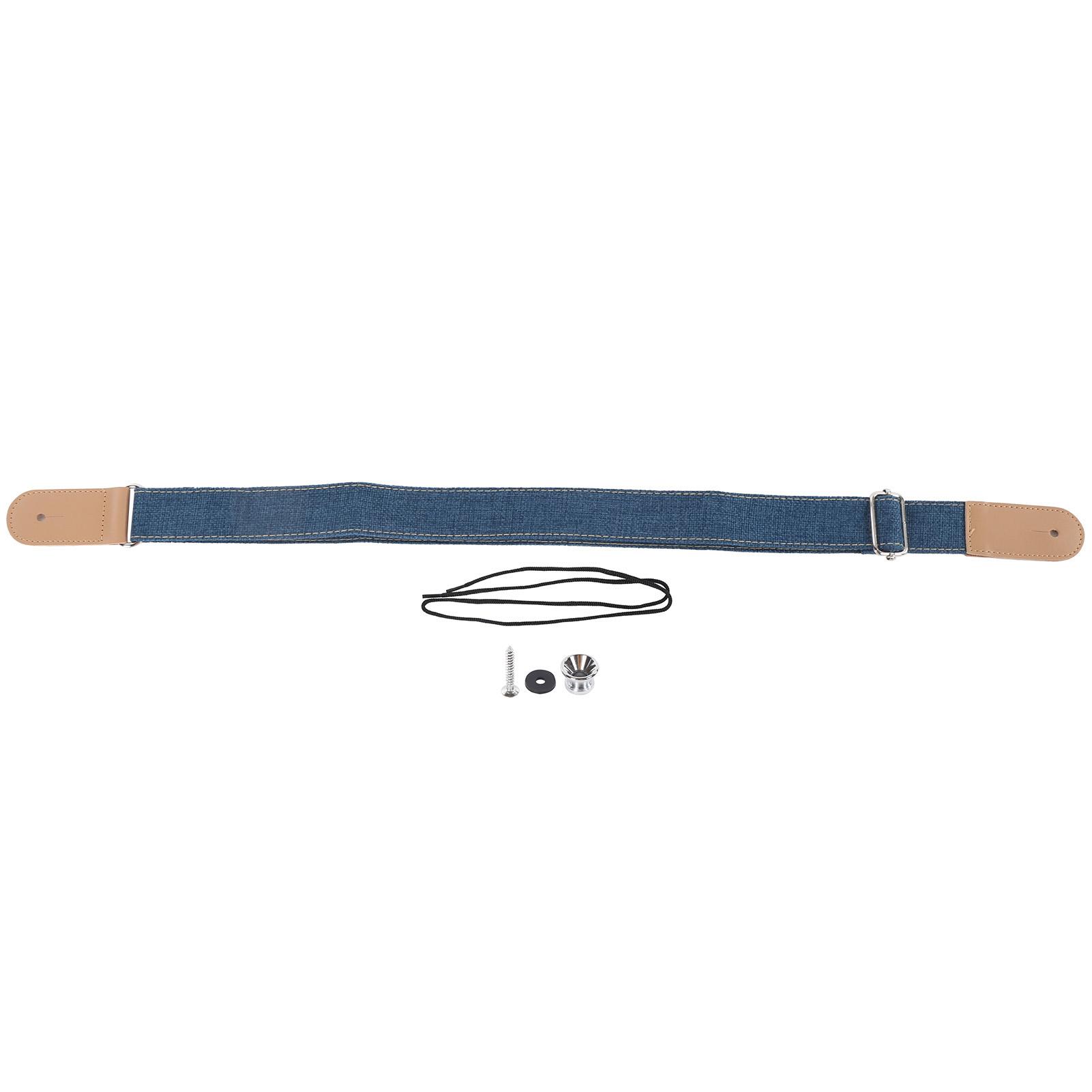 Ukulele Strap Cotton and Linen Adjustable Belt with Sliding Buckle End Button AccessoriesBlue синий
Ukulele Strap Cotton and Linen Adjustable Belt with Sliding Buckle End Button AccessoriesBlue синий