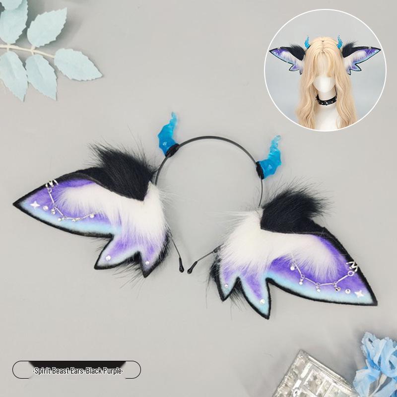 Halloween Fantasy Butterfly Beast Ear Plush Headband
Halloween Fantasy Butterfly Beast Ear Plush Headband