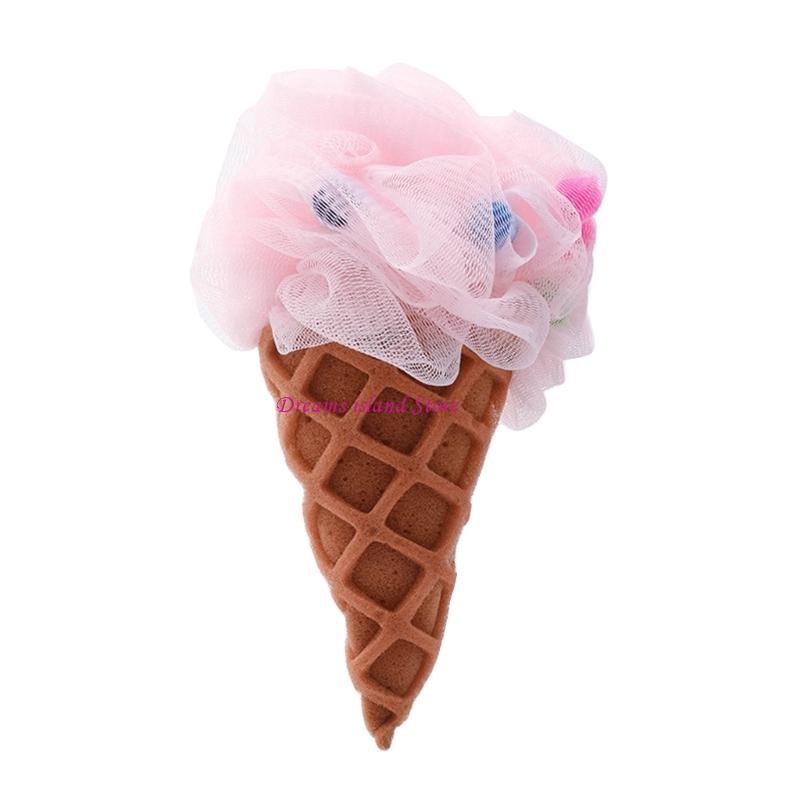 Ice Cream Body Scrubber Mesh Foaming Sponge Bath Shower Sponge Loofah Exfoliating Scrubber Bathing Cleaning Tool for Kid HX6C рожевий
Ice Cream Body Scrubber Mesh Foaming Sponge Bath Shower Sponge Loofah Exfoliating Scrubber Bathing Cleaning Tool for Kid HX6C рожевий