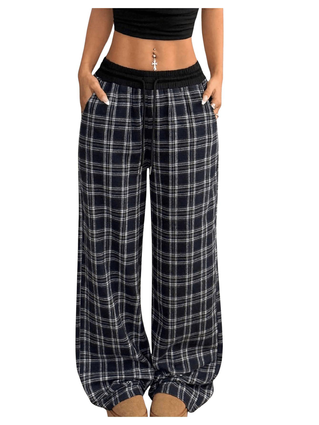 2025 Plaid Patchwork High Waist Straight-Leg Casual Pants Extra Large чорний
2025 Plaid Patchwork High Waist Straight-Leg Casual Pants Extra Large чорний