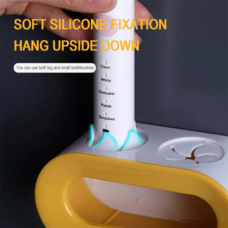 Double Hole Toothbrush Rack Bathroom Electric Toothbrush Holder Punch-free Toothbrush Storage Rack Bathroom Accessories Toothbrush holder
Double Hole Toothbrush Rack Bathroom Electric Toothbrush Holder Punch-free Toothbrush Storage Rack Bathroom Accessories Toothbrush holder