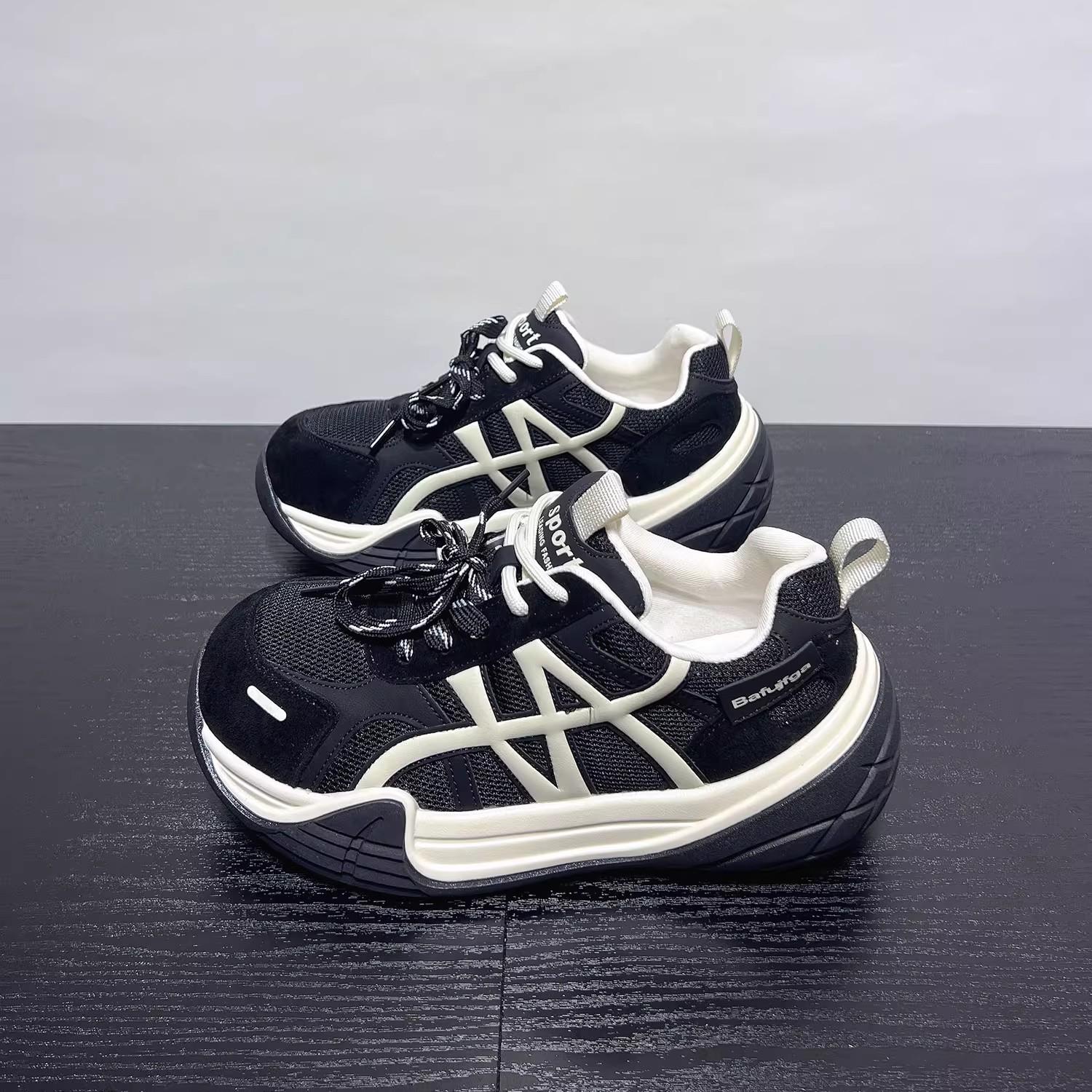 Thick-soled versatile big-headed ugly cute sports and leisure shoes women s 2025 new color-matching mesh lace-up low-top German training shoes 35 чёрный
Thick-soled versatile big-headed ugly cute sports and leisure shoes women s 2025 new color-matching mesh lace-up low-top German training shoes 35 чёрный