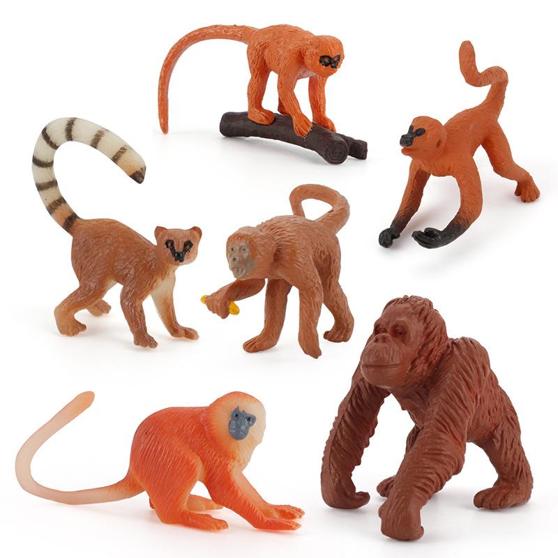 Simulated Animal Monkey Model, Long-Tailed Monkey, Golden Monkey, Spider Monkey, Orangutan, Solid Ornament
Simulated Animal Monkey Model, Long-Tailed Monkey, Golden Monkey, Spider Monkey, Orangutan, Solid Ornament