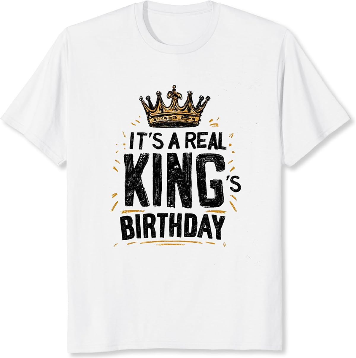 It s A Real King s Birthday Shirt for Men Birthday Gift for Men Husband Boyfriend Brother Graphic Tee XL
It s A Real King s Birthday Shirt for Men Birthday Gift for Men Husband Boyfriend Brother Graphic Tee XL