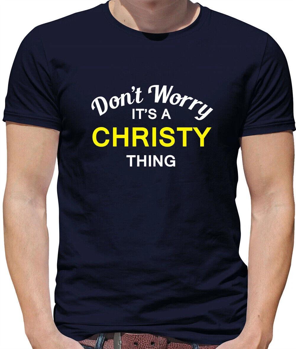 Don T Worry It s Un Christy Cosa T-Shirt - Cognome Custom Nome Famiglia 2XL
Don T Worry It s Un Christy Cosa T-Shirt - Cognome Custom Nome Famiglia 2XL