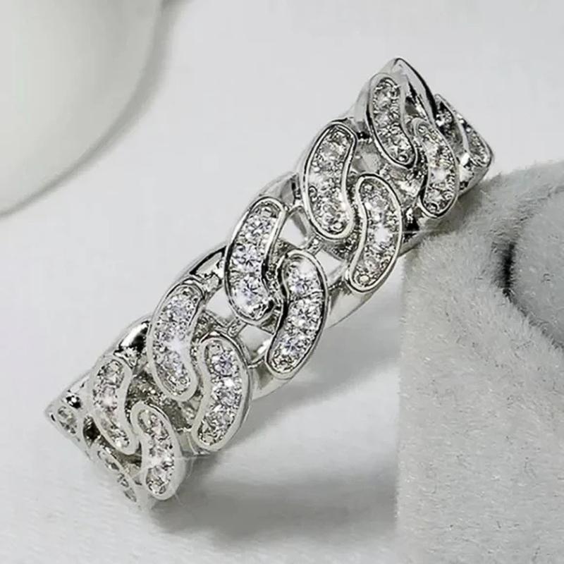 Huitan Creative Design Wedding Rings for Women Full Bling Cubic Zirconia Copper Color Modern Fashion Female Rings Luxury Zircon 10
Huitan Creative Design Wedding Rings for Women Full Bling Cubic Zirconia Copper Color Modern Fashion Female Rings Luxury Zircon 10