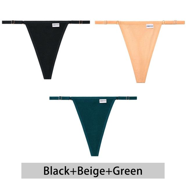 FINETOO женские хлопковые стринги сексуальные трусики-стринги с Т-образной спинкой S-XL женское нижнее белье для девочек нижнее белье с регулируемой талией и надписью M
FINETOO женские хлопковые стринги сексуальные трусики-стринги с Т-образной спинкой S-XL женское нижнее белье для девочек нижнее белье с регулируемой талией и надписью M