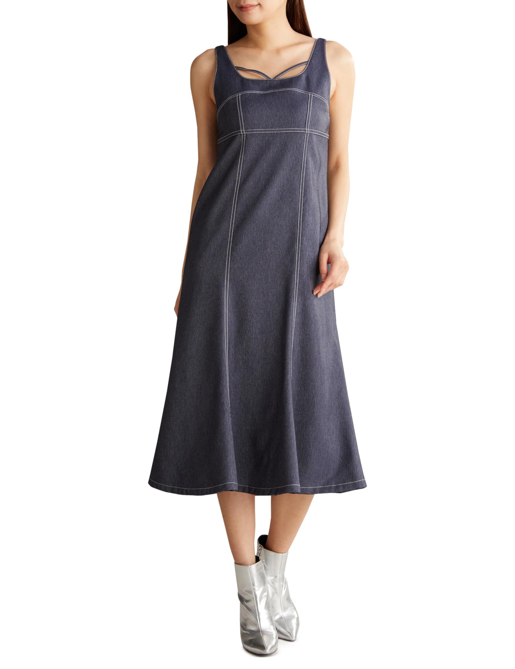 Jill by Jill Stuart Women s Casual Dress, Denim-Like Series, Navy
Jill by Jill Stuart Women s Casual Dress, Denim-Like Series, Navy