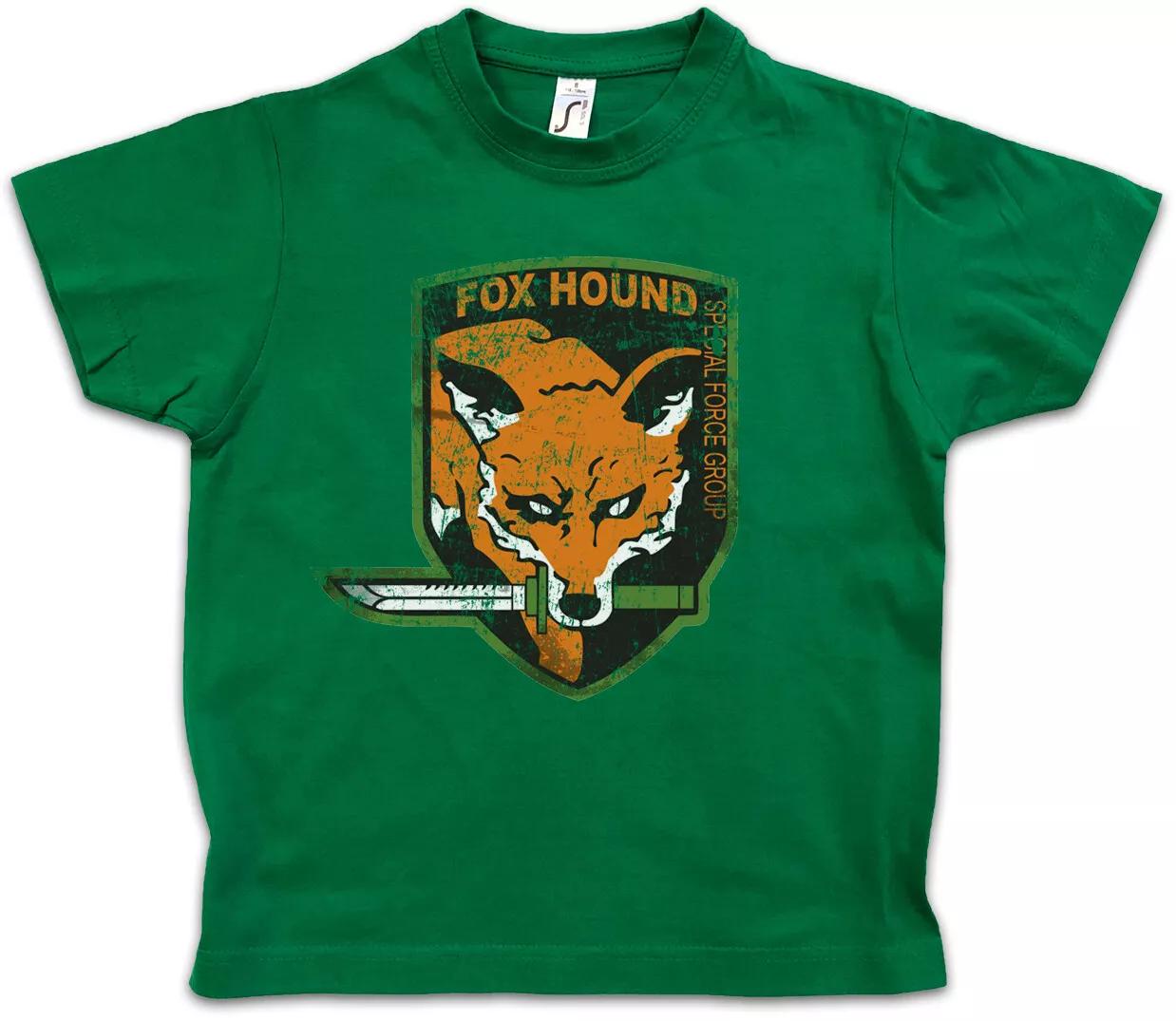 FOX HOUND GROUP LOGO Kids Boys T-Shirt Metal Game Gear MGS Snake Eater Solid- 140
FOX HOUND GROUP LOGO Kids Boys T-Shirt Metal Game Gear MGS Snake Eater Solid- 140