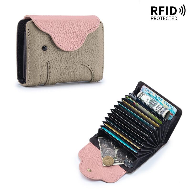 New Korean cute baby elephant multi-card card bag contrasting color multi-function certificate storage bag genuine leather portable change bag
New Korean cute baby elephant multi-card card bag contrasting color multi-function certificate storage bag genuine leather portable change bag