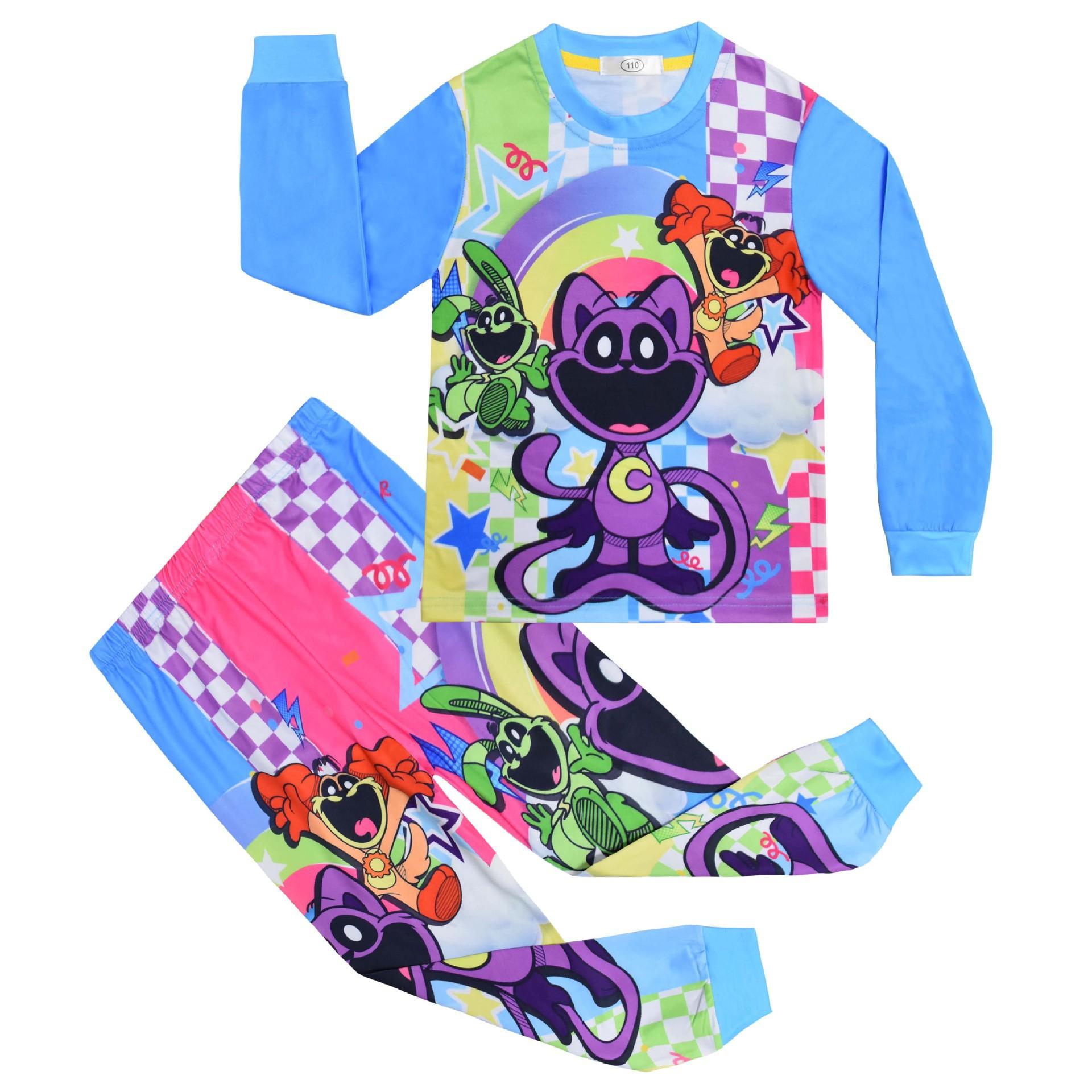 Long Sleeves, Cartoon Digital Printing, Middle-Aged And Older Children S Loungewear Set, Long Sleeves + Pants Two-Piece Set 81063 110
Long Sleeves, Cartoon Digital Printing, Middle-Aged And Older Children S Loungewear Set, Long Sleeves + Pants Two-Piece Set 81063 110
