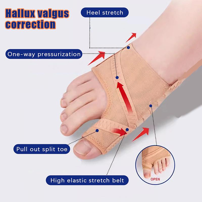1Pair Big Toe Separator Bunion Corrector Correction Device Bone Thumb Orthopedic Forefoot Pad Foot Straightener 1Pair
1Pair Big Toe Separator Bunion Corrector Correction Device Bone Thumb Orthopedic Forefoot Pad Foot Straightener 1Pair