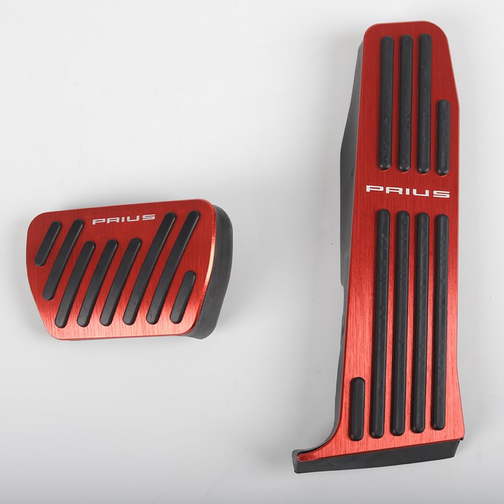 KOKATO Aluminum Pedal Cover for Toyota Prius 5th Generation 60 Series ZVW60 ZVW65 MXWH60 MXWH65 Brake Pedal Custom Interior Custom Set - - Tool-Free
KOKATO Aluminum Pedal Cover for Toyota Prius 5th Generation 60 Series ZVW60 ZVW65 MXWH60 MXWH65 Brake Pedal Custom Interior Custom Set - - Tool-Free