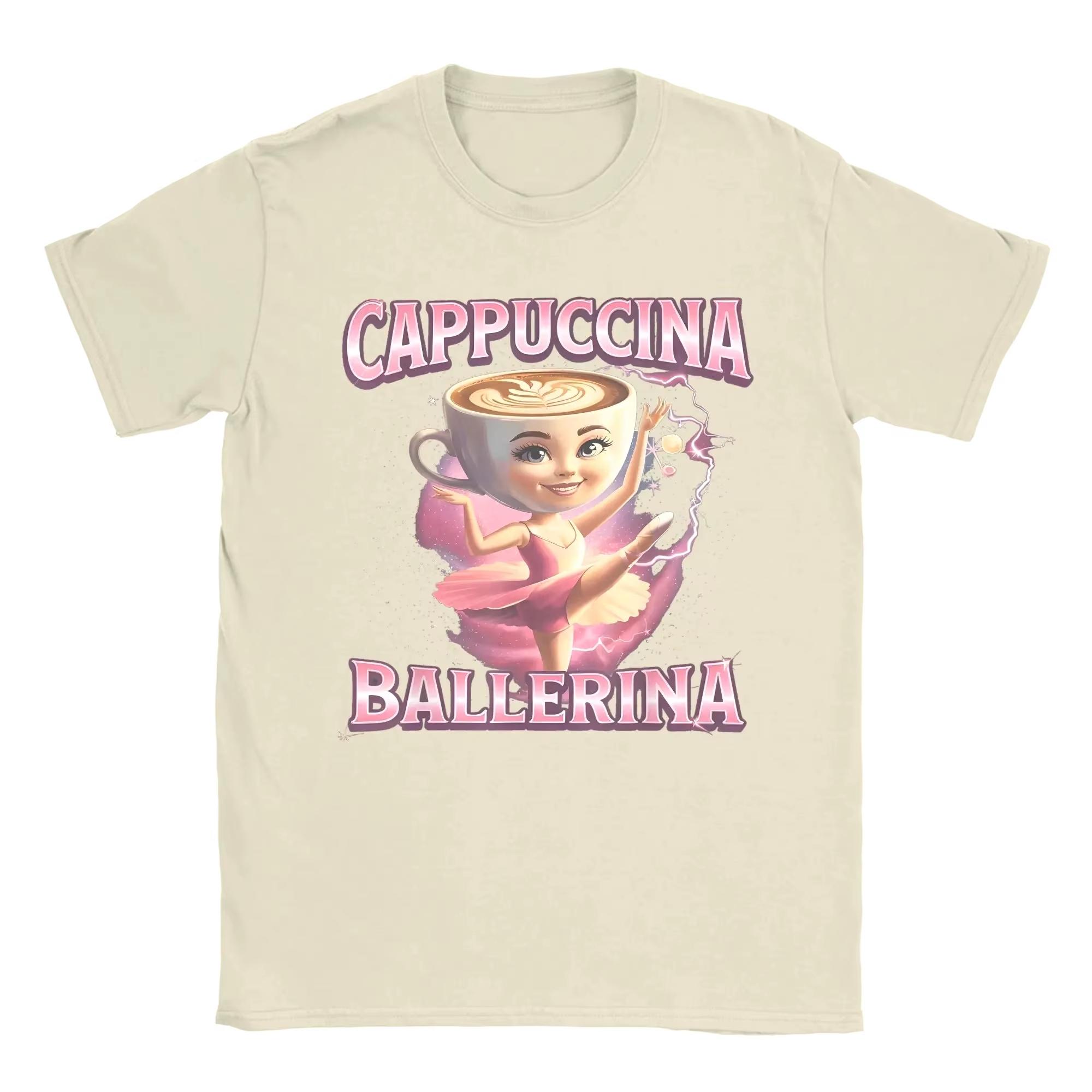 Funny Cappuccina Ballerina Cappuccino Dancer Coffee TShirts Women TShirt Harajuku Summer Tees vintage clothes gothic S
Funny Cappuccina Ballerina Cappuccino Dancer Coffee TShirts Women TShirt Harajuku Summer Tees vintage clothes gothic S
