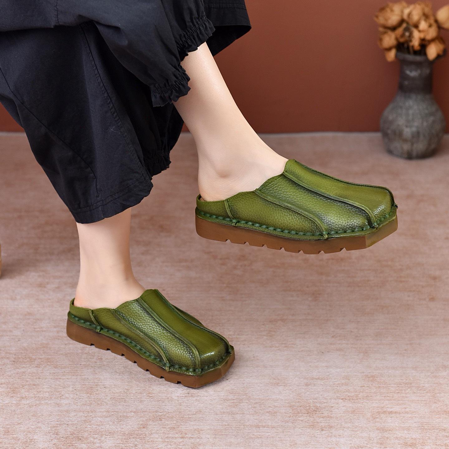 Longlin Baotou Summer 2026 Women s Cowhide Sandals - Comfortable Outdoor Loafers 37
Longlin Baotou Summer 2026 Women s Cowhide Sandals - Comfortable Outdoor Loafers 37